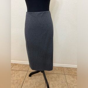 Old Navy Gray Stretch Pencil Skirt
